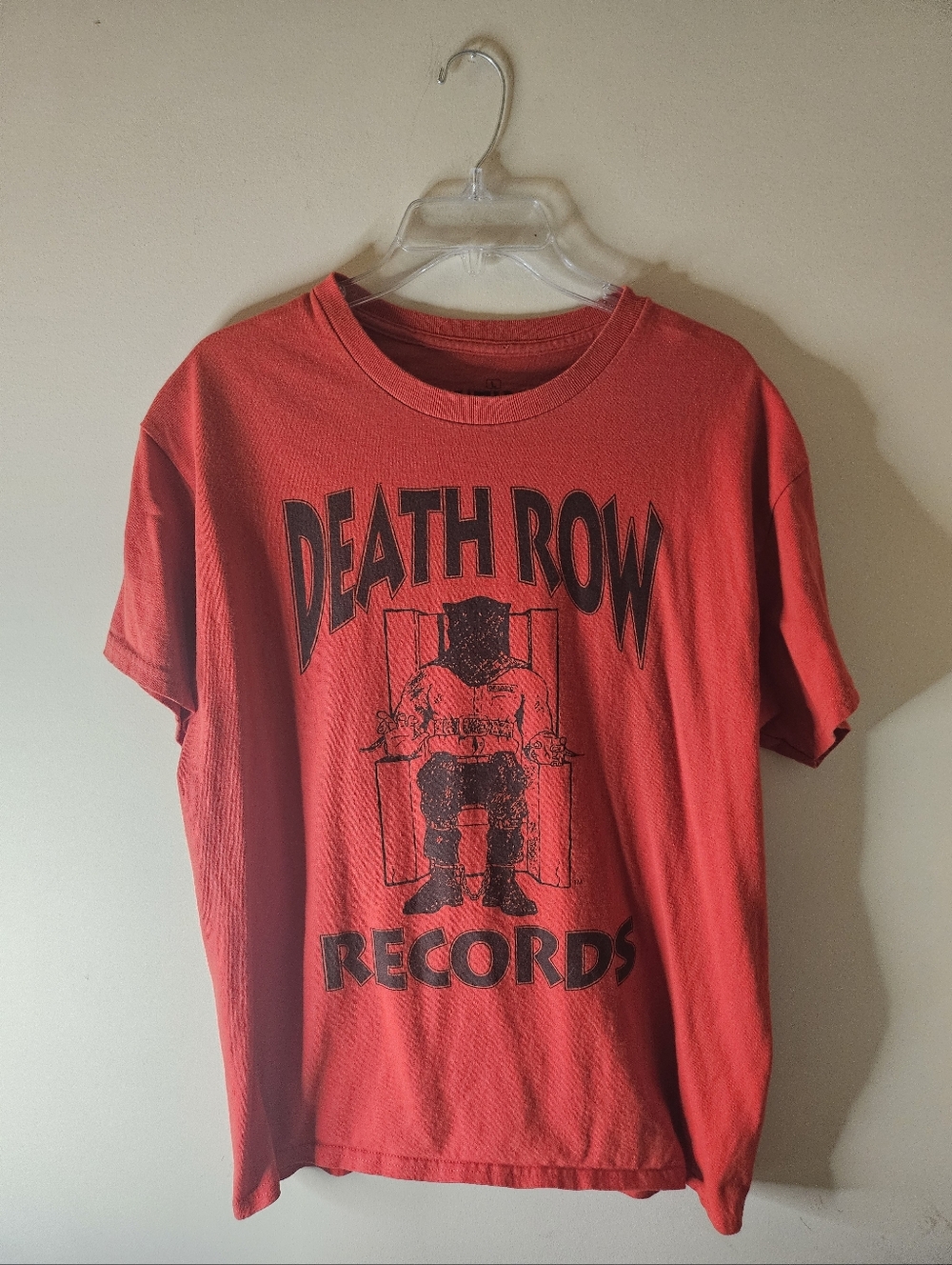 Death Row Records Red Graphic Tee